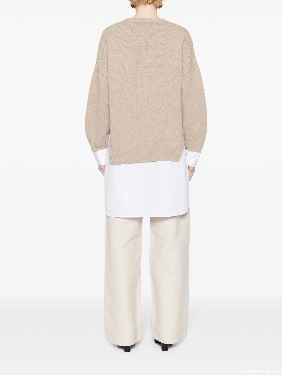 Cheap Women Stella McCartney layered-effect jumper 0822